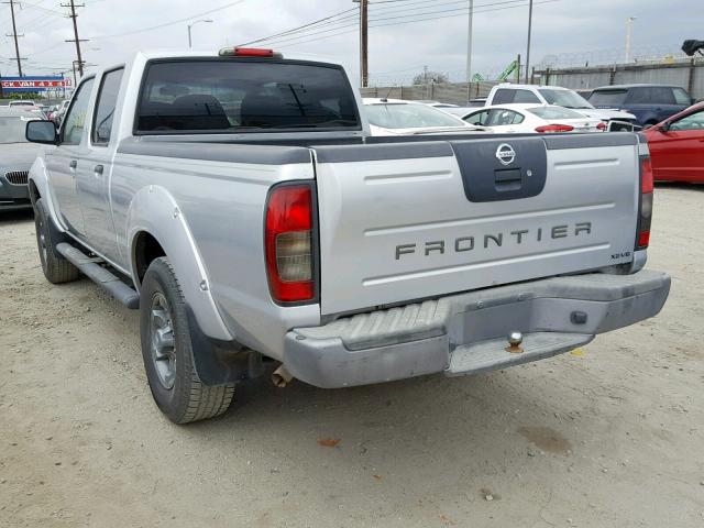 1N6ED29X24C454421 - 2004 NISSAN FRONTIER C WHITE photo 3