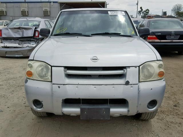 1N6ED29X24C454421 - 2004 NISSAN FRONTIER C WHITE photo 9