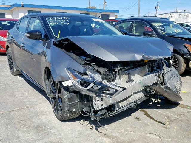 1N4AA6AP2HC450720 - 2017 NISSAN MAXIMA 3.5 GRAY photo 1