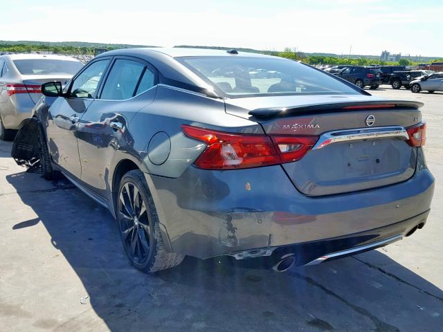 1N4AA6AP2HC450720 - 2017 NISSAN MAXIMA 3.5 GRAY photo 3