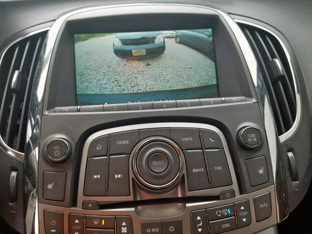 1G4GD5ER1CF312123 - 2012 BUICK LACROSSE P CHARCOAL photo 9