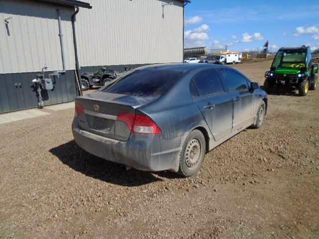 2HGFA1E08AH012904 - 2010 HONDA CIVIC EXL GRAY photo 4