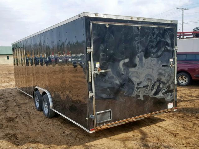 59LBC2423G1000987 - 2016 CARGO TRAILER BLACK photo 3