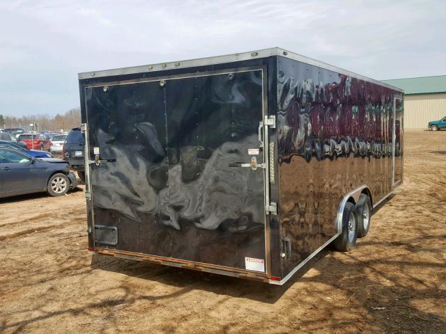 59LBC2423G1000987 - 2016 CARGO TRAILER BLACK photo 4