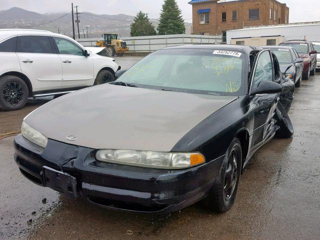 1G3WH52K8XF331172 - 1999 OLDSMOBILE INTRIGUE G BLACK photo 2