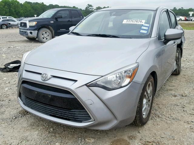 3MYDLBZV3GY128303 - 2016 TOYOTA SCION IA GRAY photo 2