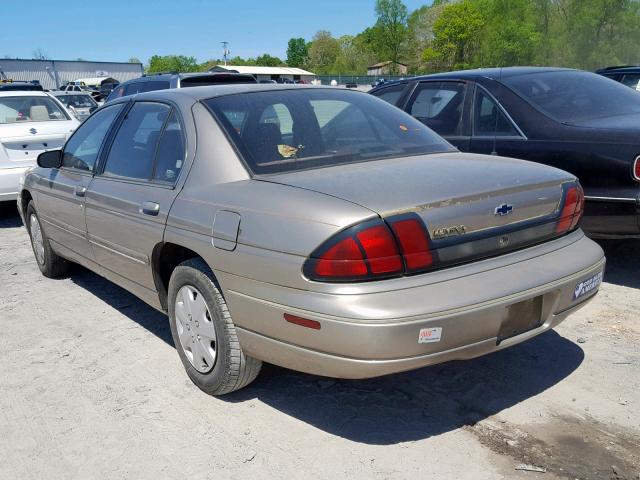 2G1WL52MXW9269645 - 1998 CHEVROLET LUMINA BAS BEIGE photo 3