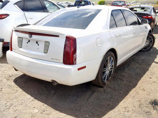 1G6DC67A760174542 - 2006 CADILLAC STS WHITE photo 4