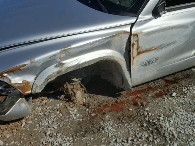 1B7HL38N44S585497 - 2004 DODGE DAKOTA QUA SILVER photo 9