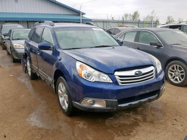 4S4BREHC8A2322896 - 2010 SUBARU OUTBACK 3. BLUE photo 1