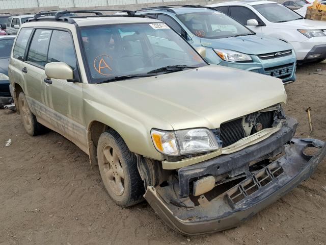 JF1SF65531H716608 - 2001 SUBARU FORESTER S GREEN photo 1