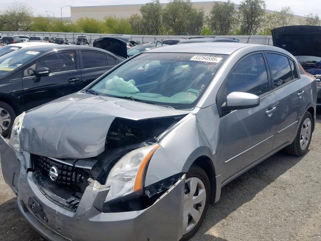 3N1AB61E48L652066 - 2008 NISSAN SENTRA 2.0 SILVER photo 2