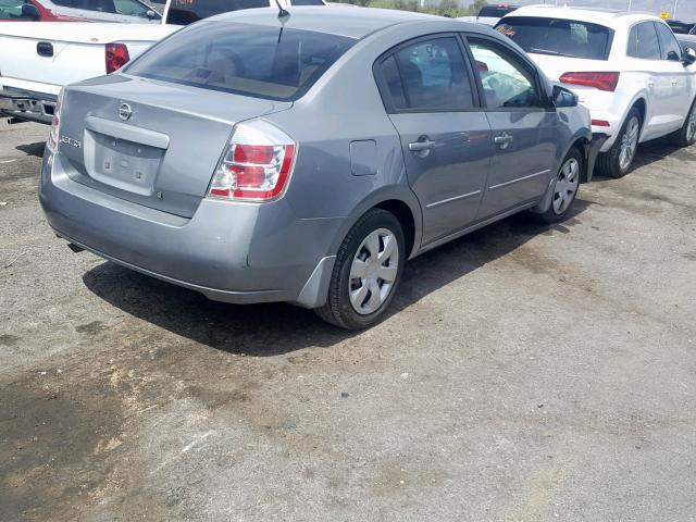 3N1AB61E48L652066 - 2008 NISSAN SENTRA 2.0 SILVER photo 4