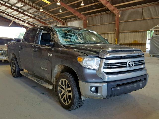 5TFDW5F17HX649682 - 2017 TOYOTA TUNDRA CRE GRAY photo 1