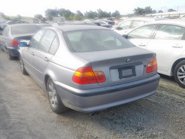 WBAAZ33444KP86550 - 2004 BMW 325 IS SUL GRAY photo 3