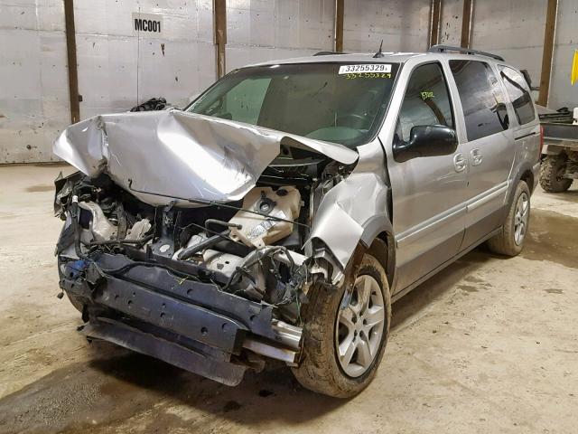 1GMDV03L55D242349 - 2005 PONTIAC MONTANA SV SILVER photo 2