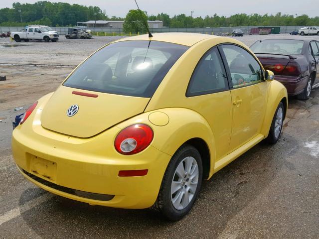 3VWPW31C68M507899 - 2008 VOLKSWAGEN NEW BEETLE Sarı foto 4