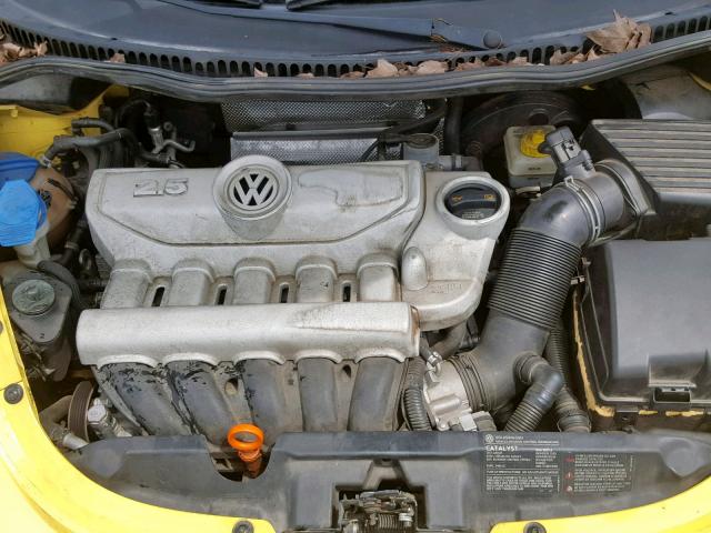 3VWPW31C68M507899 - 2008 VOLKSWAGEN NEW BEETLE Sarı foto 7