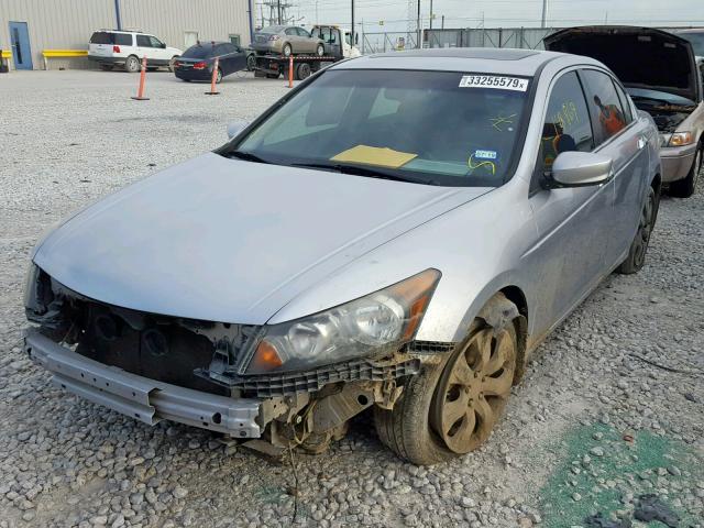 1HGCP368X9A041137 - 2009 HONDA ACCORD EXL GRAY photo 2