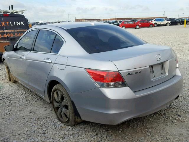 1HGCP368X9A041137 - 2009 HONDA ACCORD EXL GRAY photo 3