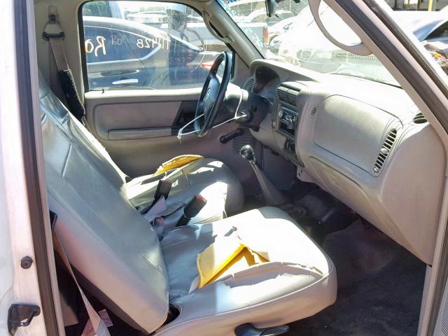 4F4YR12DX3TM01239 - 2003 MAZDA B2300 WHITE photo 5