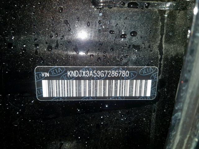 KNDJX3A53G7286780 - 2016 KIA SOUL ! Qara foto 10