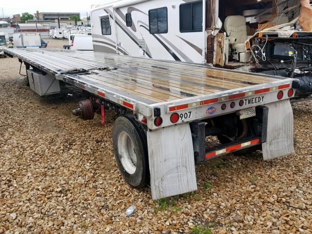 1UYFS24898A220907 - 2008 UTILITY FLAT BED SILVER photo 3