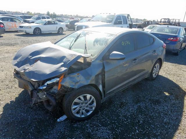 KMHD74LF6KU779920 - 2019 HYUNDAI ELANTRA SE  photo 2