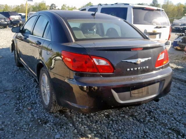 1C3CC4FB3AN205888 - 2010 CHRYSLER SEBRING TO BLACK photo 3