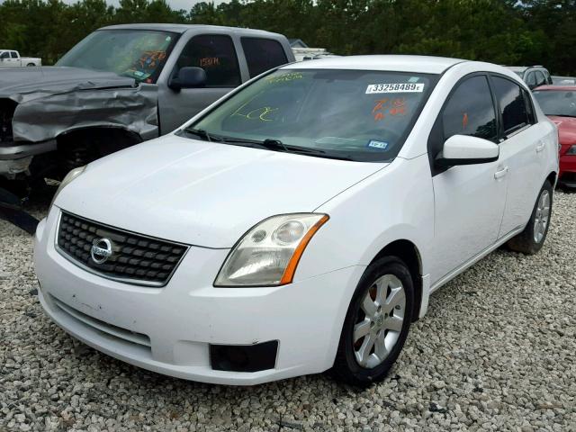 3N1AB61E47L636836 - 2007 NISSAN SENTRA 2.0 WHITE photo 2