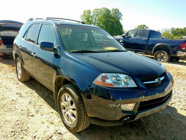 2HNYD18683H502934 - 2003 ACURA MDX TOURIN BLUE photo 1