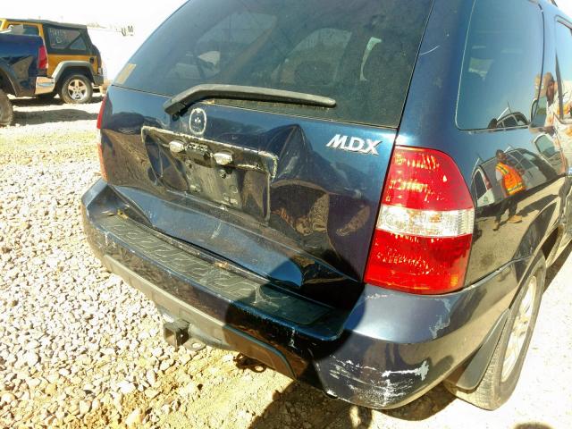 2HNYD18683H502934 - 2003 ACURA MDX TOURIN BLUE photo 9