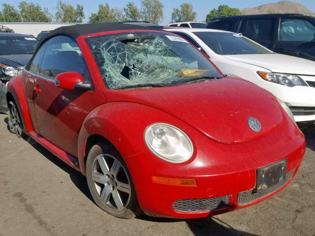 3VWRF31Y46M310019 - 2006 VOLKSWAGEN NEW BEETLE Qırmızı foto 1