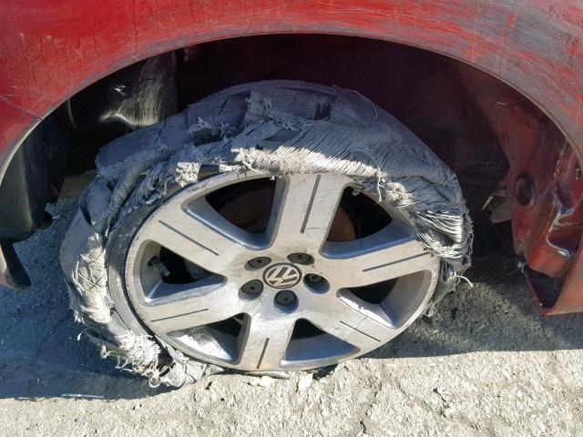 3VWRF31Y46M310019 - 2006 VOLKSWAGEN NEW BEETLE Qırmızı foto 9