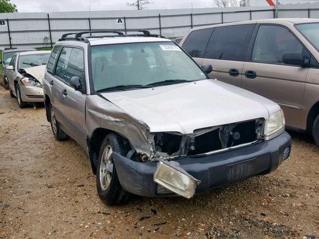 JF1SF63531H728227 - 2001 SUBARU FORESTER L GRAY photo 1