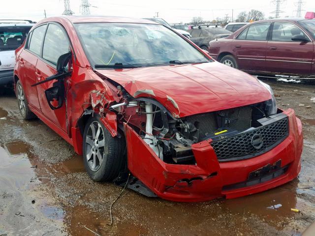 3N1AB6AP4CL759452 - 2012 NISSAN SENTRA 2.0 RED photo 1