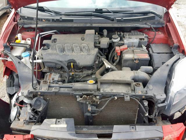 3N1AB6AP4CL759452 - 2012 NISSAN SENTRA 2.0 RED photo 7