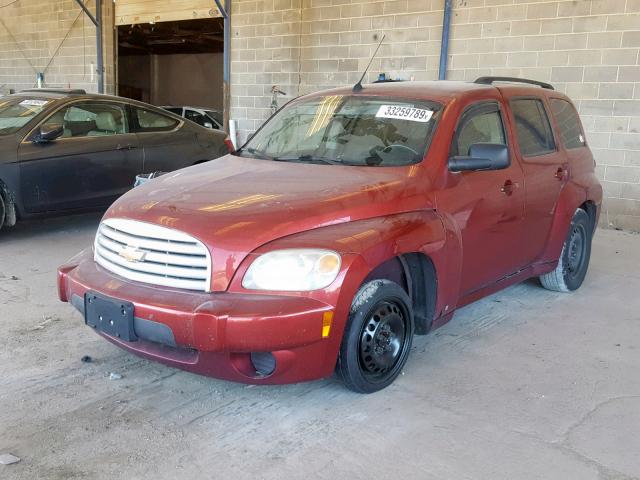 3GNCA13D38S708687 - 2008 CHEVROLET HHR LS ბურგუნდია ფოტო 2