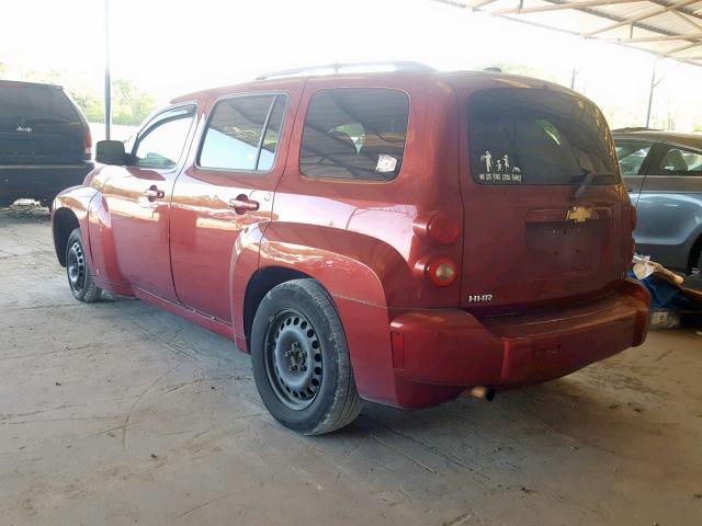3GNCA13D38S708687 - 2008 CHEVROLET HHR LS ბურგუნდია ფოტო 3