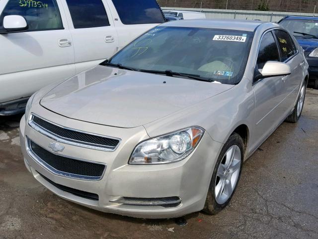 1G1ZC5EB9AF317725 - 2010 CHEVROLET MALIBU 1LT 棕色 照片 2