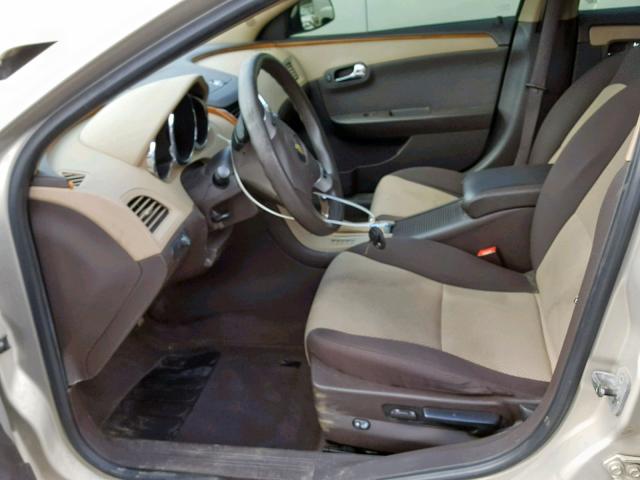 1G1ZC5EB9AF317725 - 2010 CHEVROLET MALIBU 1LT 棕色 照片 5