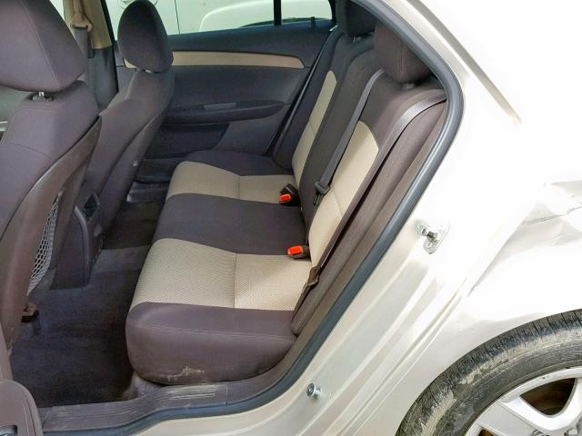 1G1ZC5EB9AF317725 - 2010 CHEVROLET MALIBU 1LT 棕色 照片 6