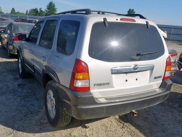 4F2CZ06104KM06129 - 2004 MAZDA TRIBUTE ES 银色 照片 3