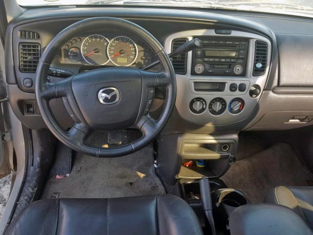 4F2CZ06104KM06129 - 2004 MAZDA TRIBUTE ES 银色 照片 9