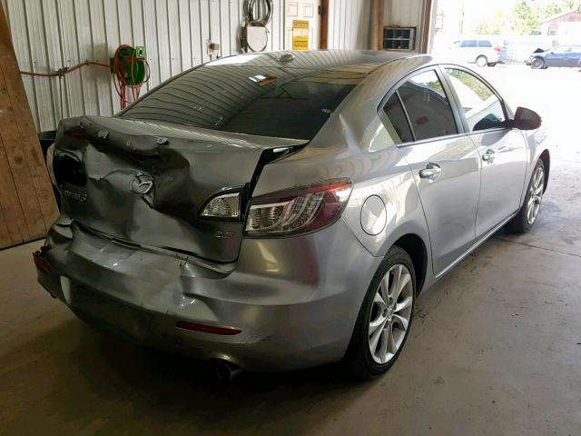 JM1BL1S66A1100610 - 2010 MAZDA 3 S GRAY photo 4