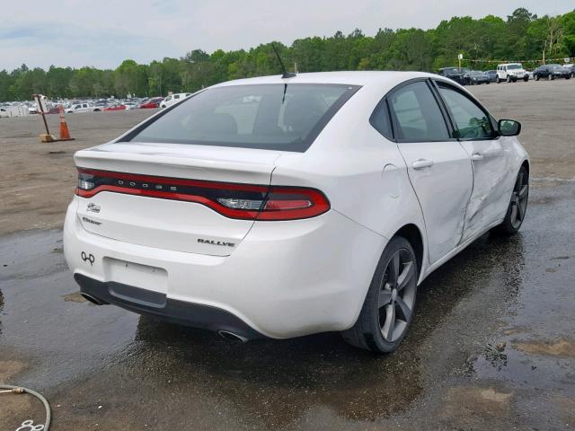 1C3CDFBA9DD312167 - 2013 DODGE DART SXT WHITE photo 4