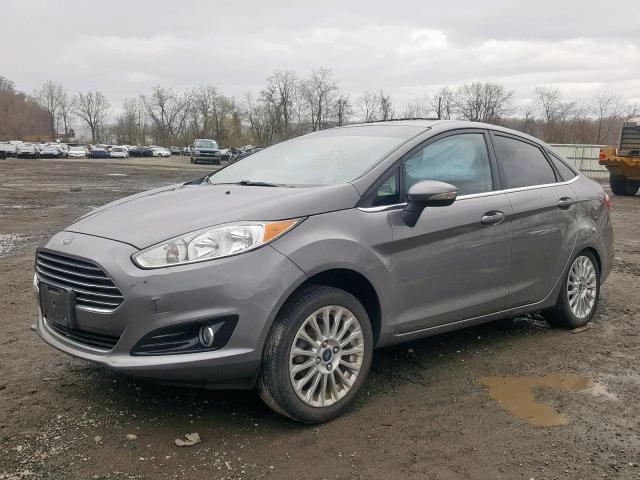 3FADP4CJ8EM130689 - 2014 FORD FIESTA TIT GRAY photo 2