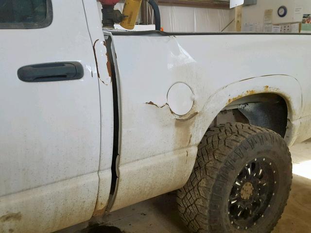 1D7KU28633J579331 - 2003 DODGE RAM 2500 S WHITE photo 9