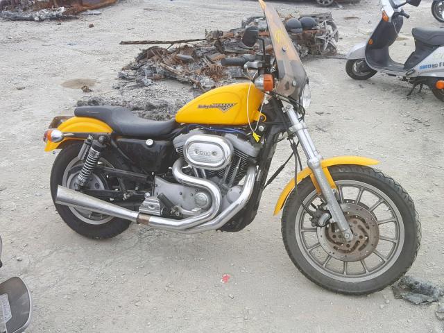 1HD1CHP321K129758 - 2001 HARLEY-DAVIDSON XL1200 S YELLOW photo 9