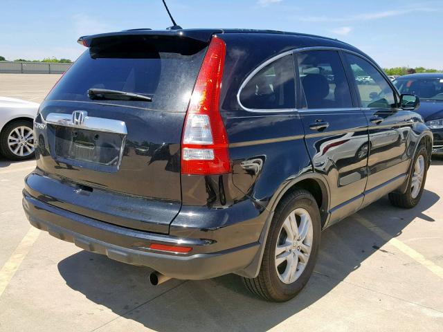 JHLRE3H79BC001129 - 2011 HONDA CR-V EXL BLACK photo 4